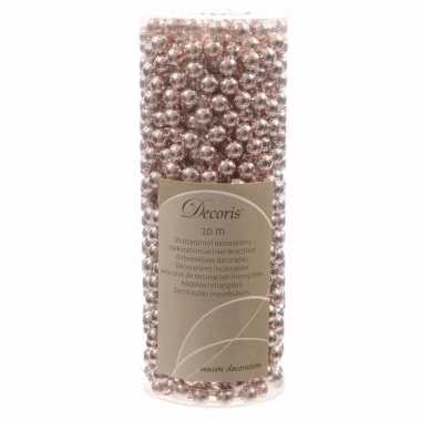 Mystic christmas roze kerstboom versiering kralen slinger